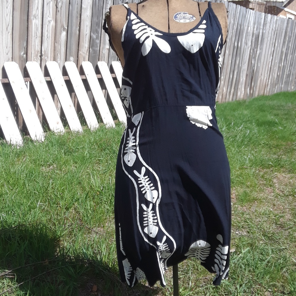 TBack Black Spaghetti Strap Sundress Size S